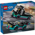 Miniatyrbild 6 av 6: Lego City 60406 racerbil och transportbil
