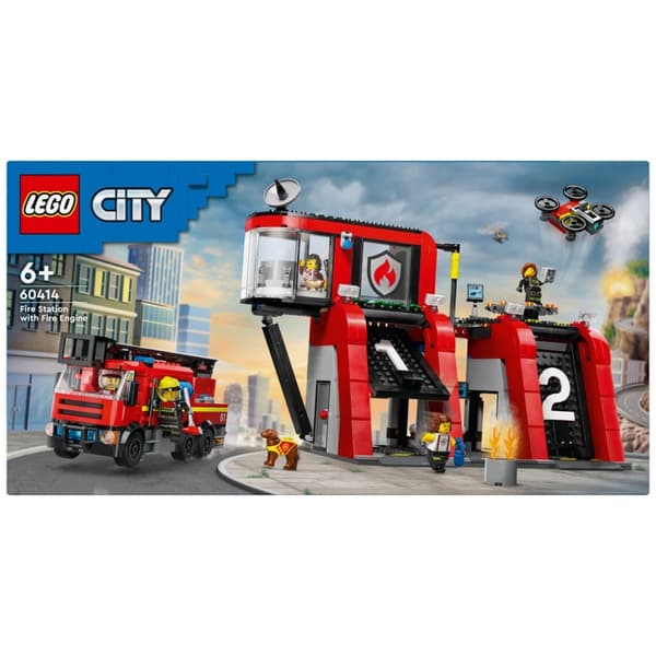 Lego City 60414 Brandstation og Brandbil