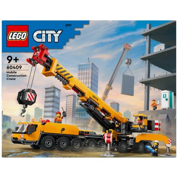 Lego 60409 City Great Vehicles Yellow Construction Crane