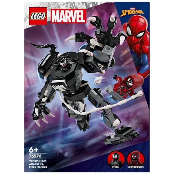 Lego Super Heroes 76276 Marvel Venom Mech Armor vs Miles Morales