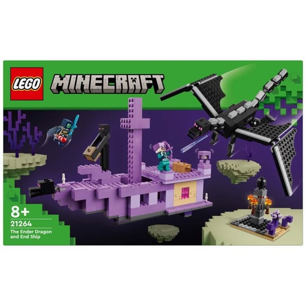 Lego 21264 Minecraft The Ender Dragon og End Ship