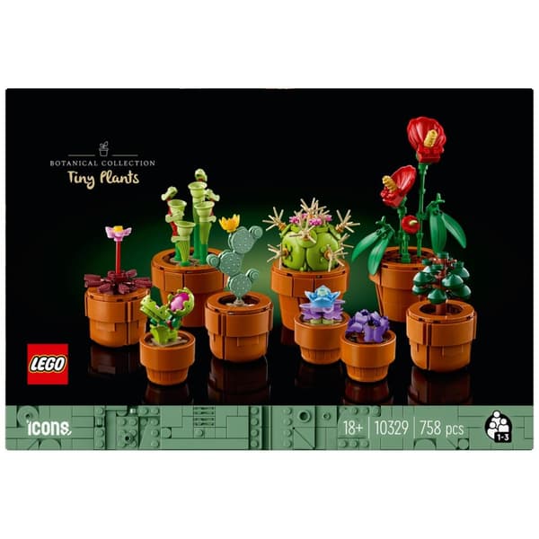 Lego Icons 10329 botaniska miniväxter