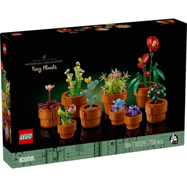 Lego Icons 10329 botaniska miniväxter