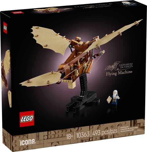 LEGO 10363 Leonardo da Vincis flyvemaskine
