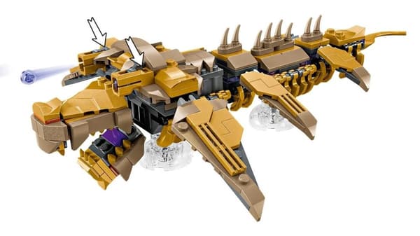 LEGO Super Heroes 76290 Avengers mod Lewiatan