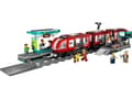 Miniatyrbild 3 av 11: LEGO City 60423 Tramwaj miejski ze stacją