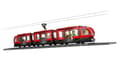 Miniatyrbild 4 av 11: LEGO City 60423 Tramwaj miejski ze stacją