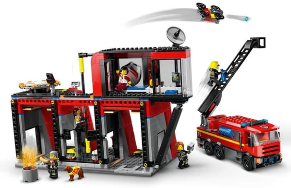 LEGO CITY 60414 BRANDMÄTNING MED BRANDBIL