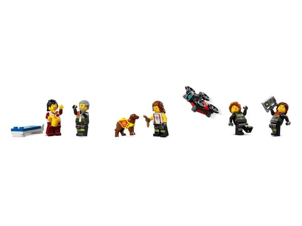 LEGO CITY 60414 BRANDMÄTNING MED BRANDBIL