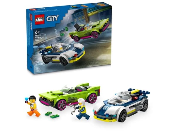 LEGO CITY 60415 POLISBIL OCH MUSKELVILJAKT