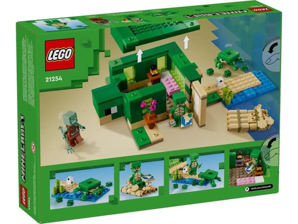 LEGO MINECRAFT 21254 TURTLE BEACH HOUSE