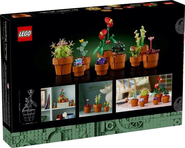 LEGO ICONS 10329 SMÅ VÄXTER