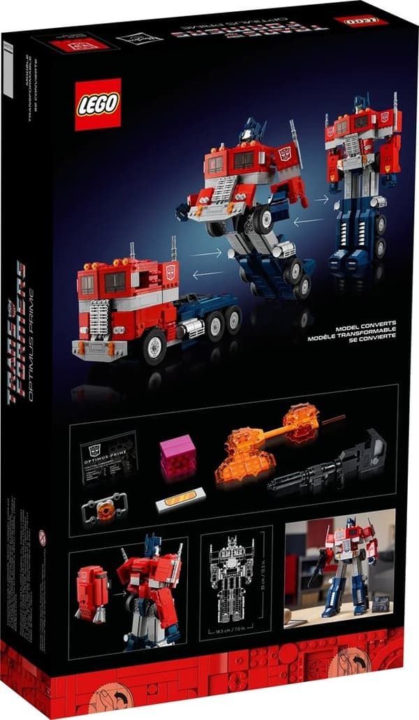 LEGO ICONS 10302 Optimus Prime