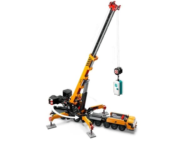 LEGO City 60409 keltainen liikkuva nosturi
