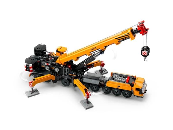LEGO City 60409 keltainen liikkuva nosturi