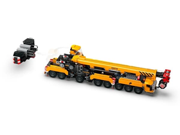 LEGO City 60409 keltainen liikkuva nosturi