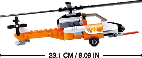 BLOCKI SLUBAN LUFTHAVN Helikopter 129 - B0667D
