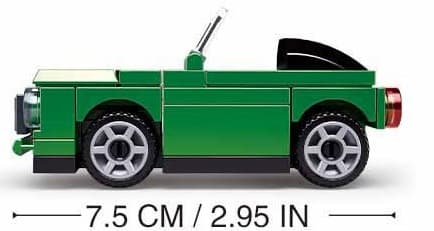 BLOCKI SLUBAN TOWN Liten bil 45 - B0885