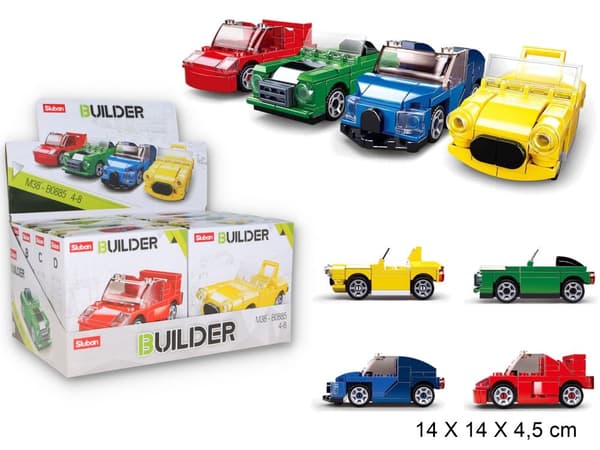 BLOCKI SLUBAN TOWN Liten bil 45 - B0885