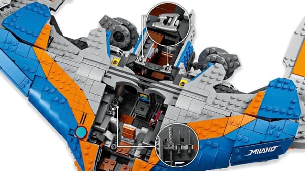 LEGO Super Heroes 76286 Guardians of the Galaxy: Milano Rumskib