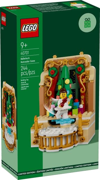 LEGO 40701 Scene med ballerina og Nøddeknækker