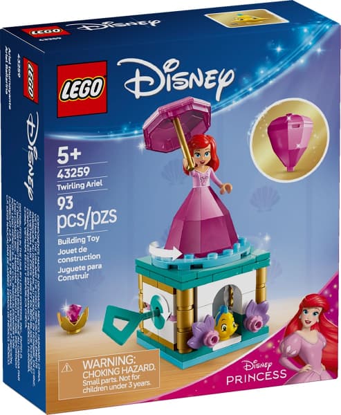 LEGO 43259 Pyörähtelevä Ariel