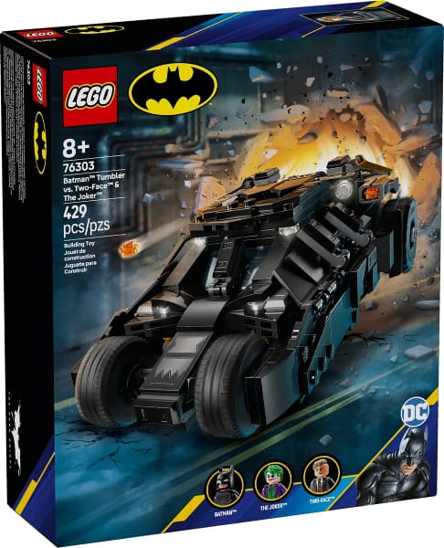 LEGO 76303 Batman Tumbler vastaan Two-Face ja The Joker