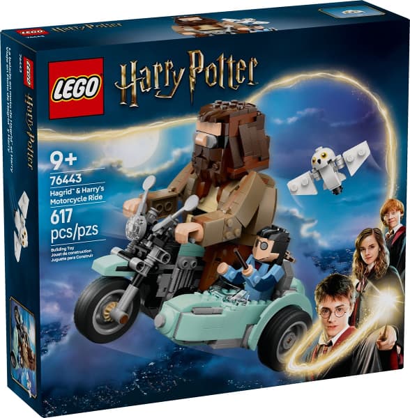 LEGO 76443 Hagrid og Harrys motorcykeltur