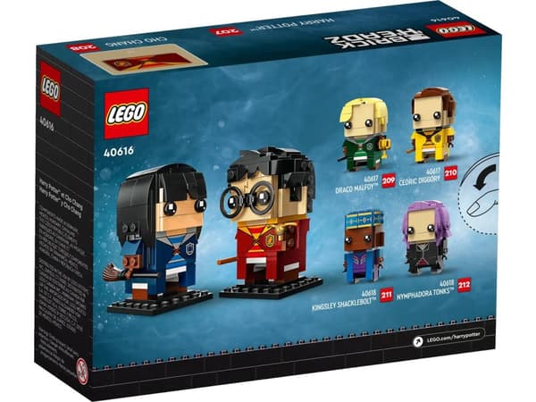 LEGO BRICKHEADZ HARRY POTTER 40616 HARRY POTTER JA CHO CHANG