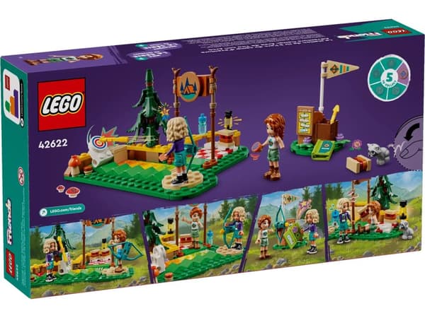 LEGO Friends 42622 Ampumarata kesäjousiammuntaleirillä