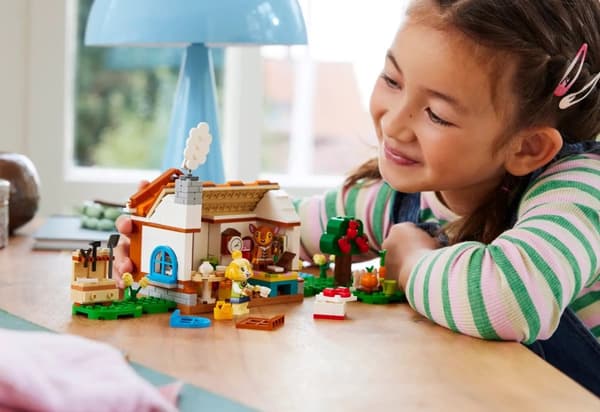 LEGO DYREKRYSSNING 77049 Isabelles Husbesøg