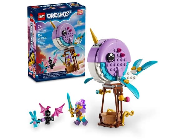 LEGO DREAMZZZ 71472 IZZIES NARWHAL VARMTLUFTBALLON