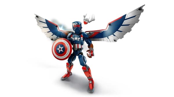 LEGO MARVEL 76296 Uusi Kapteeni Amerikka -rakennusfiguuri