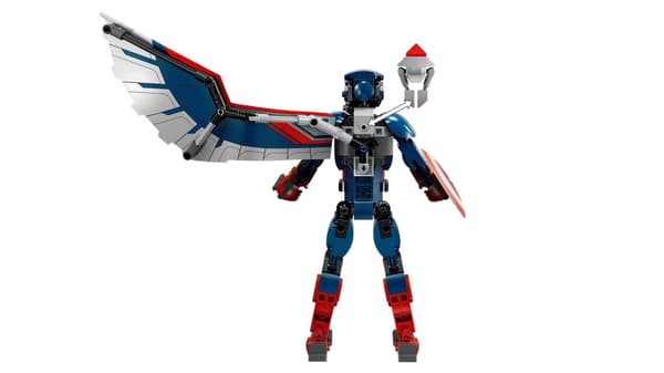 LEGO MARVEL 76296 Ny Captain America konstruktionsfigur