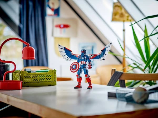 LEGO MARVEL 76296 Ny Captain America konstruktionsfigur