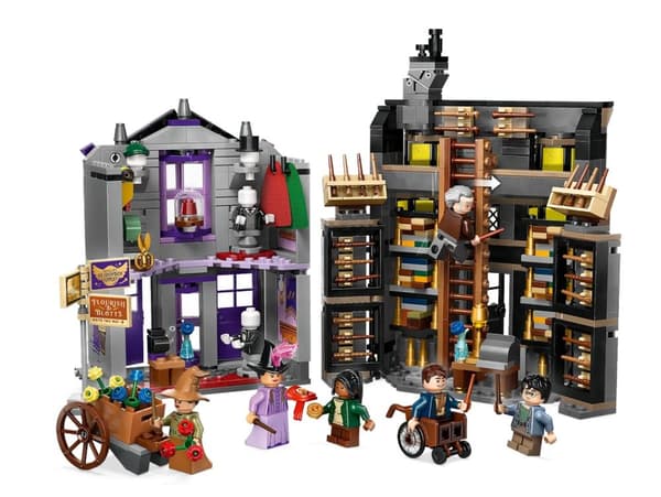LEGO HARRY POTTER 76439 Ollivanders & Madam Malkins klädnader