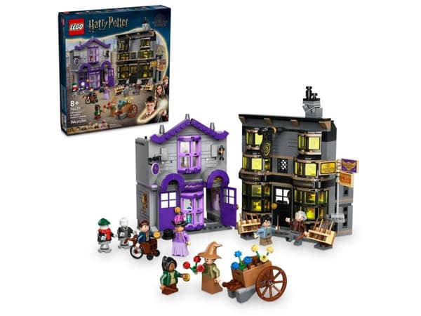 LEGO HARRY POTTER 76439 Ollivanders & Madam Malkins klädnader