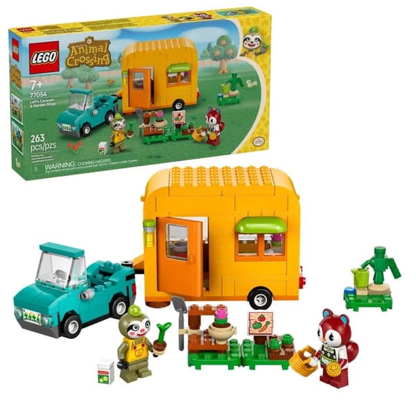 LEGO ANIMAL CROSSING 77054 Leifs Caravan & Have Shop