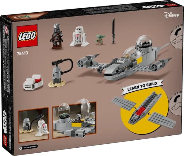 LEGO STAR WARS 75410 Mando og Grogu's N-1 Starfighter
