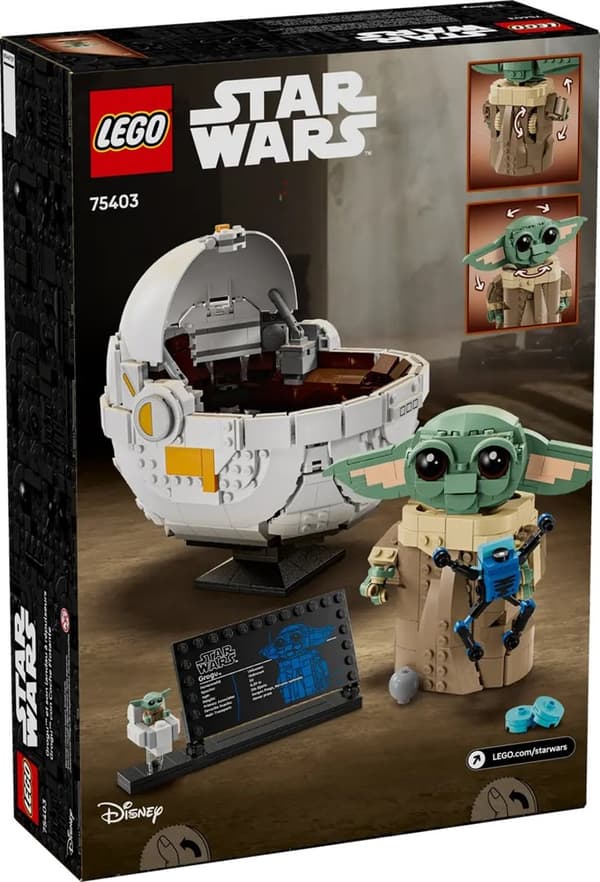 LEGO STAR WARS 75403 Grogu med svævevogn