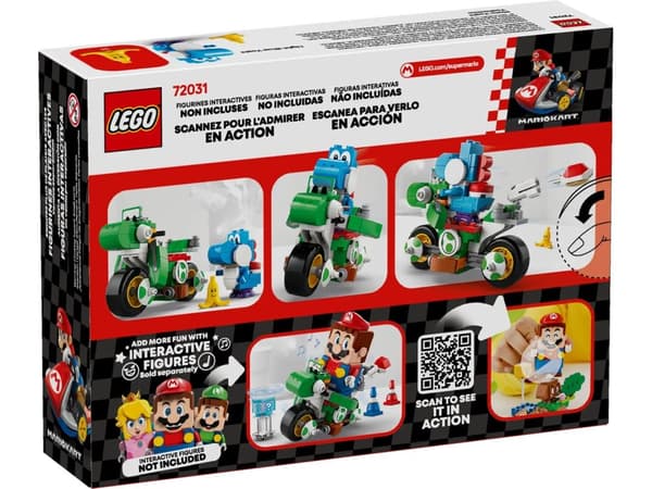 LEGO SUPER MARIO 72031 Mario Kart - Yoshi-pyörä