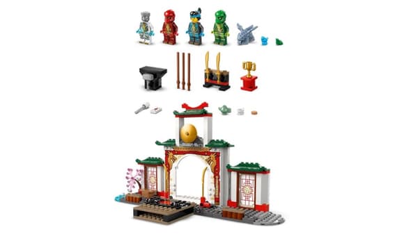 LEGO NINJAGO 71831 Ninja Spinjitzu-templet