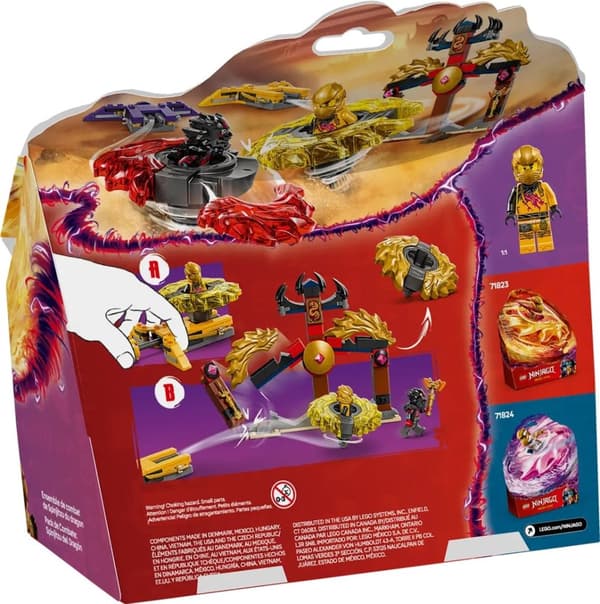 LEGO NINJAGO 71826 Dragon Spinjitzu -taistelupaketti