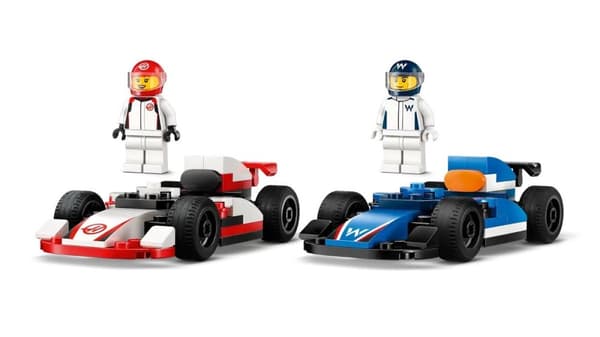 LEGO CITY 60464 F1 - Williams Racing & Haas F1 racerbiler