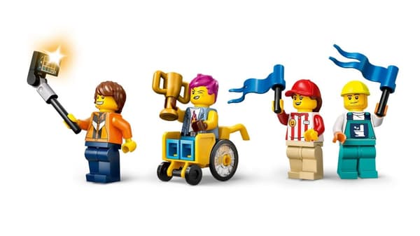 LEGO CITY 60460 Ingen begrænsninger: Racerbilrampevogn