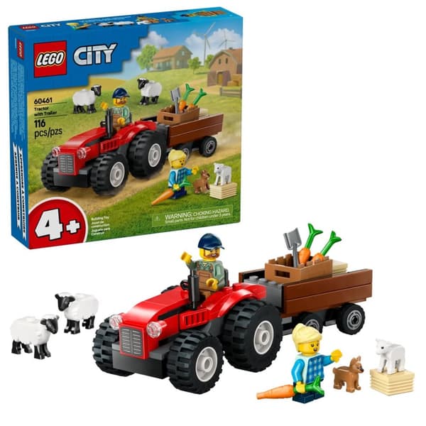 LEGO CITY 60461 traktor med trailer