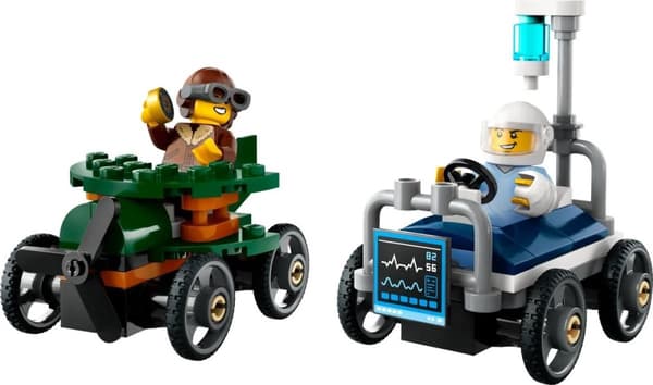 LEGO CITY 60459 Fly vs. Hospitalsseng
