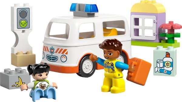 LEGO DUPLO 10447 Ambulanssi kuljettajalla