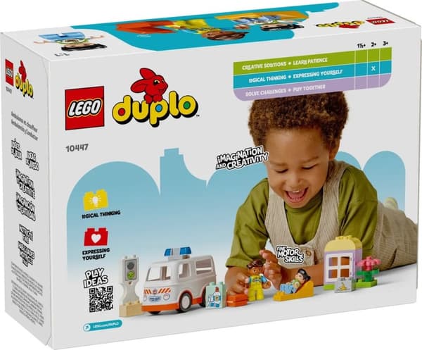 LEGO DUPLO 10447 Ambulanssi kuljettajalla