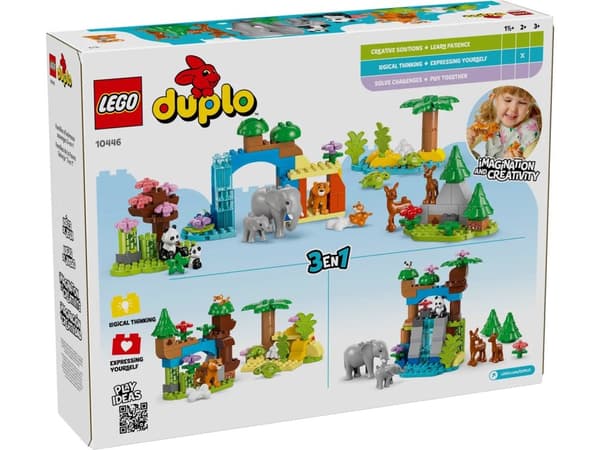LEGO DUPLO 10446 3in1 villieläinperheet